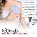 Cradle & Grace ClayLuxe Breast Therapy Packs, Natural Clay Hot & Cold Breast - Image 6