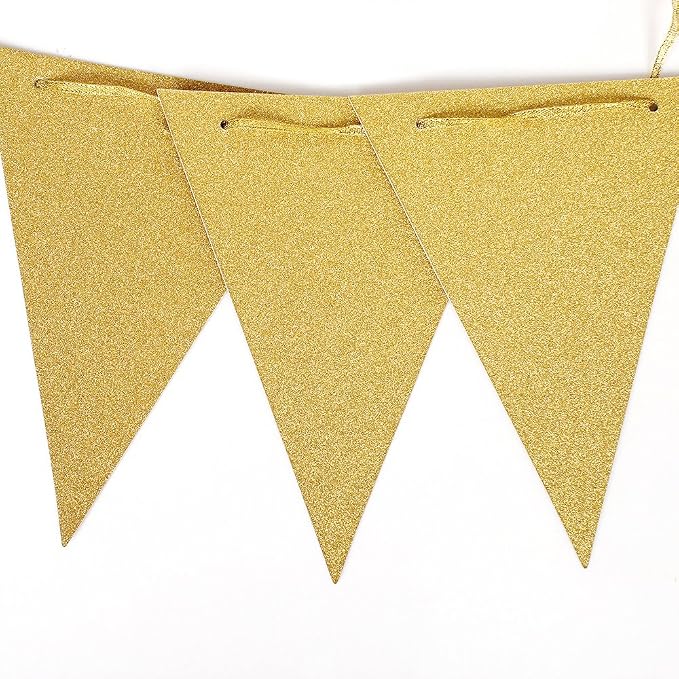 Gold Pennant Banner - Image 2