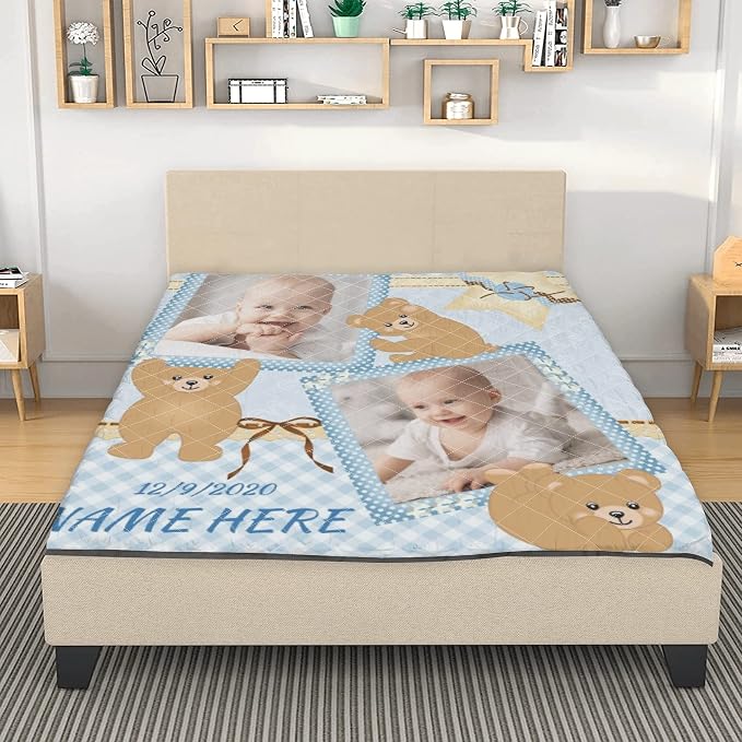 POPCUSTOMS Custom Quilt Bed Throw - Image 3