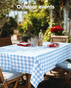Pureegg Plastic Table Cloth Disposable 8 Pack, 54 x 108 Inch Table Cloths - Image 9