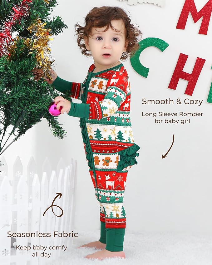 Baby Girl Romper Viscose from Bamboo Jumpsuit - Image 4