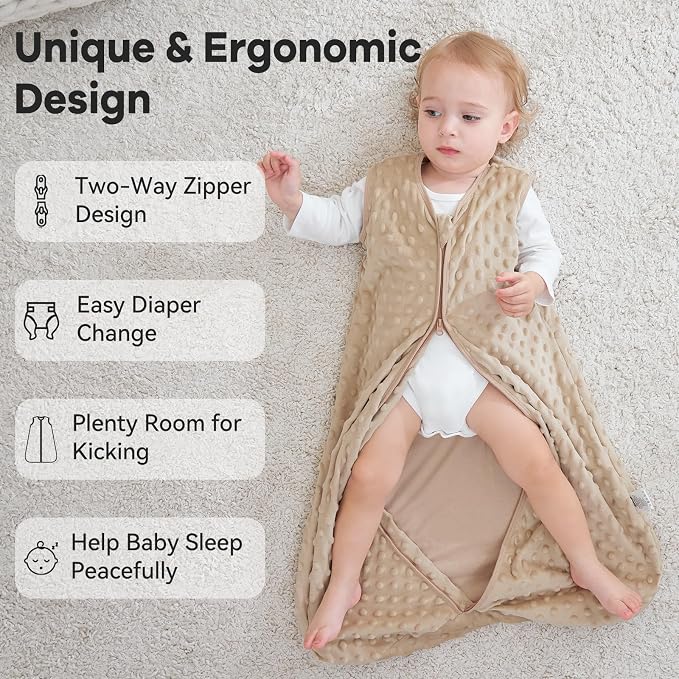 Fleece Baby Sleep Sack 6-12 Months - Image 4