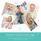 Posh Peanut Footie Pajamas for Baby Girls – Sleepers in Viscose from Bamboo - Image 7