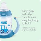 NUK Learner Cup, 5 Oz, Clouds & Stars – BPA Free, Spill Proof Sippy Cup - Image 2