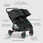 Baby Jogger City Mini GT2 All-Terrain Double Stroller - Image 7