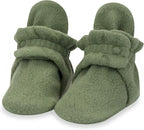 Zutano Unisex Fleece Baby Booties, Two Snap Closure, Newborn to 24 Months by Zutano