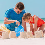 Chivao 6 Pack 7 Inch Beach Sand Buckets and Shovels Sets Castle Model Sand - Image 5