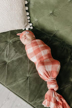 Copper Pearl Large Premium Knit Baby Swaddle Receiving Blanket Ralphie - Image 3
