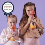 b.box Kids Water Bottle – 20oz Tritan Toddler Drink Bottle - Image 2