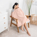 Comfy Cubs Muslin Nursing Cover, 100% Muslin Breastfeeding Cover - Image 2