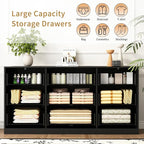 9 Drawer Dresser for Bedroom - Image 4