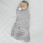 HALO 100% Cotton Sleepsack Swaddle, 3-Way Adjustable Wearable Blanket, TOG 1.5 - Image 4
