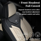 Coverado Seat Covers, Car Seat Covers Full Set, Leather Seat Covers - Image 5