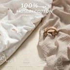 JELLYMONI 2 Pack Muslin Toddler Pillowcase - Image 2