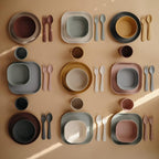 mushie Square Dinnerware Bowls for Kids | Made in Denmark - Image 7