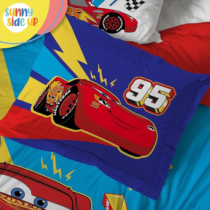 Disney Pixar Cars Lightning McQueen Full Comforter Set - Image 6