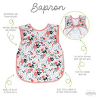 BapronBaby Vintage Rose Bapron - Image 2