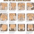 Mama Koala 3.0 Pocket Cloth Diapers - Image 8