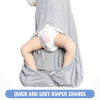 Baby Sleep Sack 6-12 Months Baby Wearable Blanket 100% Rayon Cotton 2-Way - Image 5