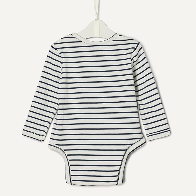 Amazon Essentials x Sofia Grainge Unisex Babies' Long Sleeve Crew Neck Bodysuit - Image 5
