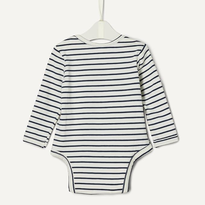 Amazon Essentials x Sofia Grainge Unisex Babies' Long Sleeve Crew Neck Bodysuit - Image 5