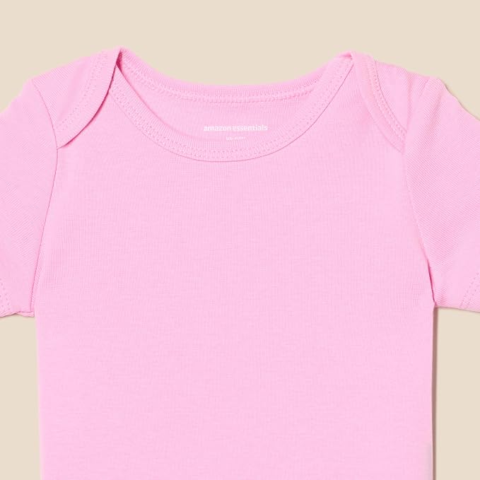 Amazon Essentials Unisex Toddlers and Babies’ Short-Sleeve Bodysuits - Image 4