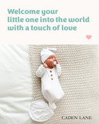 Caden Lane Newborn Knotted Gown - Image 2