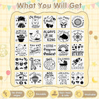 162Pcs Baby Shower Game Decorations Kit - Image 6