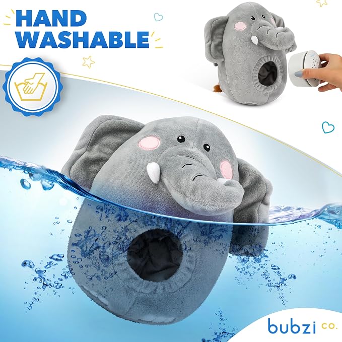 Bubzi Co Sound Machine, Portable Elephant Soother & Night Light Projector - Image 6