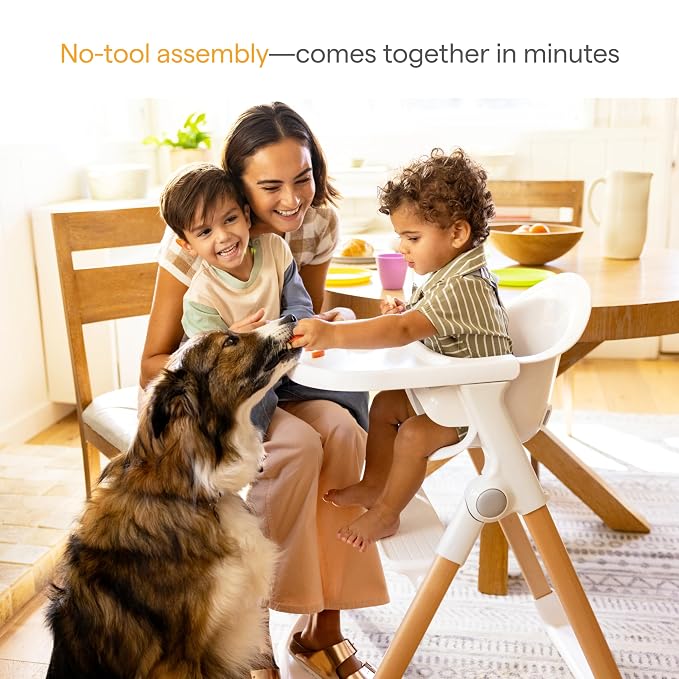 Munchkin Float Baby High Chair, Foldable and Easy to Clean, - Image 3