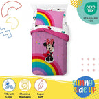 Sunny Side Up Disney Minnie Mouse Twin Comforter Set â€“ 5 Piece Kids Bedding - Image 4