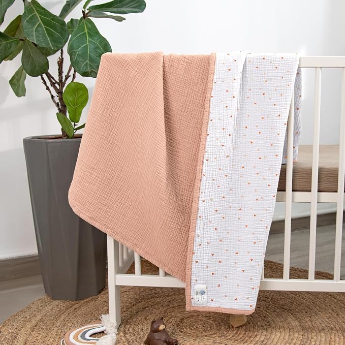 Lulu moon Muslin Baby Blanket - Image 3