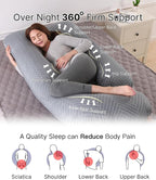 Pregnancy Pillow, Full Body Maternity Pillow 57 inch, - Image 2