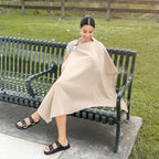 Comfy Cubs Muslin Nursing Cover, 100% Muslin Breastfeeding Cover - Image 5