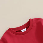 Hnyenmcko Newborn Baby Girl Clothes Waffle Long Sleeve Floral Sweatshirt Shirt - Image 3