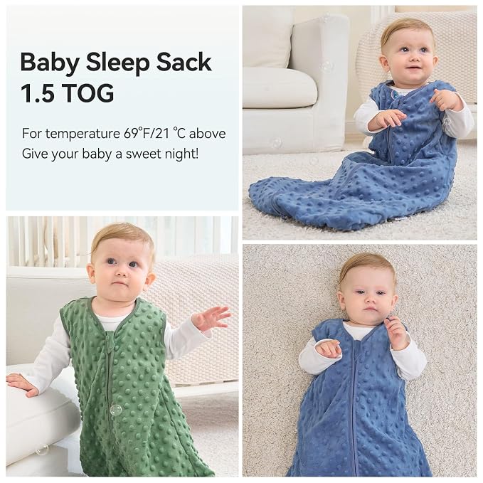 Fleece Baby Sleep Sack 12-18 Months - Image 7