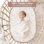 3 Pack Muslin Changing Pad Covers - Image 2