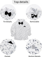 Toddler Boy Outfit Boy Dress Shirt - Image 2