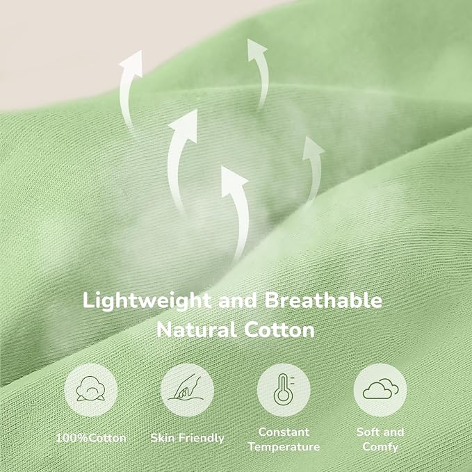 2 Pack Sleep Sack with Legs, Baby Wearable Blanket, 0.5 TOG Toddler Sleeping - Image 7