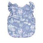BapronBaby Flutter Savanna Blue Bapron by BapronBaby