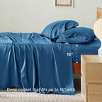 Bedsure Cooling Sheets Twin XL, Rayon Derived from Bamboo, Breathable & Soft - Image 3