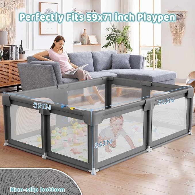 Palopalo Thicken Foam Baby Play Mat - Image 3