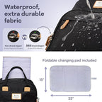 RUVALINO Diaper Bag Backpack, Large Capacity, Waterproof - Image 6