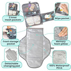 Portable Changing Pad for Baby, Travel Diaper Changing Pad for Newborn - Image 5