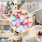 GOGOSO Ball Pits Balls for Toddlers Pack of 50 100 200 Plastics Shape Ball - Image 4