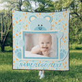 POPCUSTOMS Custom Quilt Bed Throw by POPCUSTOMS