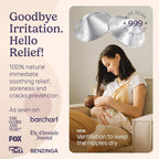 Silver Nipple Covers Breastfeeding: Pure 999 Silver Nipple Shield | Silver - Image 2