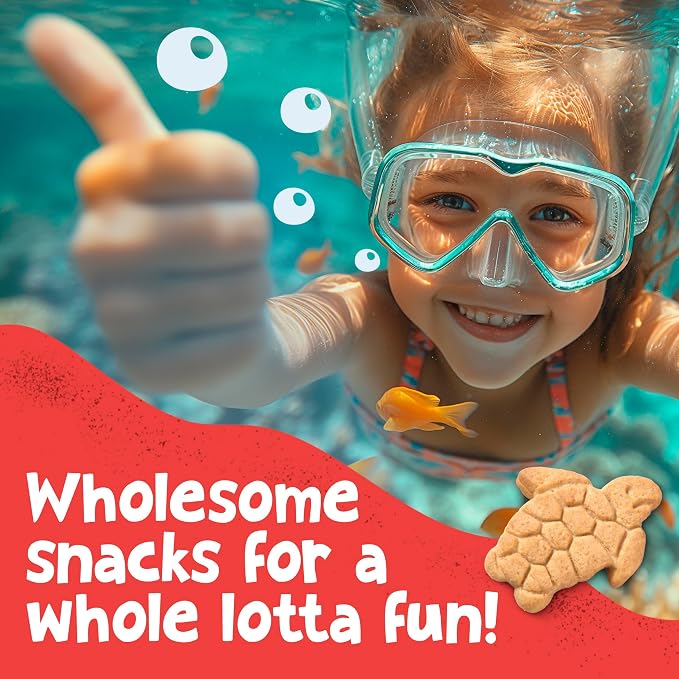 Get'ems! from Gerber Pumpkin, Apple & Cinnamon Ocean World Cookies, Kids Snack - Image 7