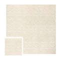 Lillefolk Baby Play Mat for Floor – 6x6ft Beige | Soft Non Toxic Premium EVA by LillefolkKids
