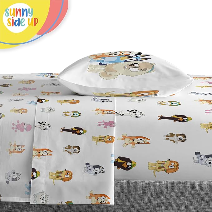 Sunny Side Up Bluey & Friends Toddler Comforter Set - Image 5